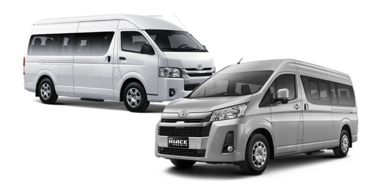 Toyota Hiace Commuter vs Hiace Premio