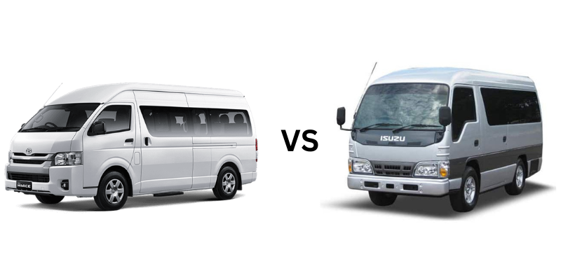 Hiace vs Elf Mana yang Lebih Nyaman untuk Perjalanan Rombongan